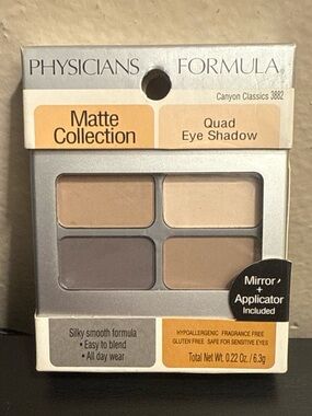 🥰🥰 Physicians Formula Matte Collection Quad Eye Shadow 3882 Canyon Classics 🥰🥰